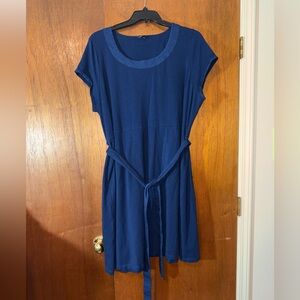 Lands' End Classic Navy dress size 24W-26W